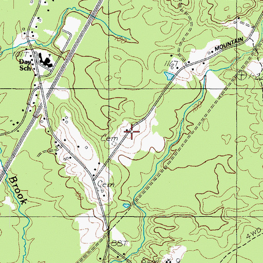 Topographic Map of Town of Arundel, ME