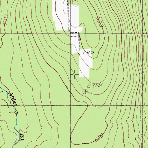 Topographic Map of Town of Chapman, ME