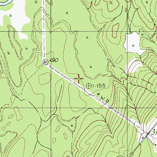 Topographic Map of Town of Detroit, ME