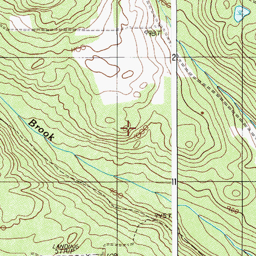 Topographic Map of Town of Eagle Lake, ME