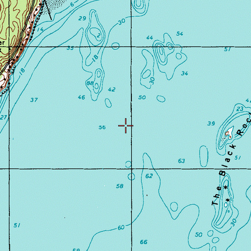 Topographic Map of Town of Georgetown, ME