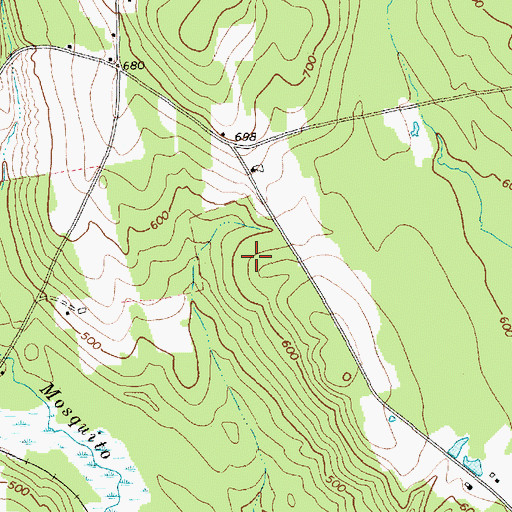 Topographic Map of Town of Jay, ME