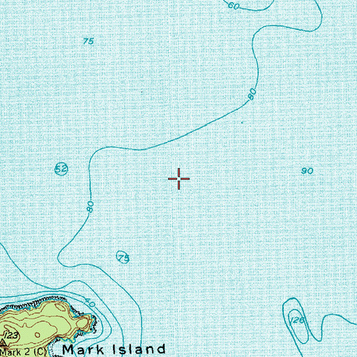 Topographic Map of Town of Jonesport, ME