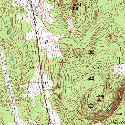 Topographic Map of Town of Livermore Falls, ME