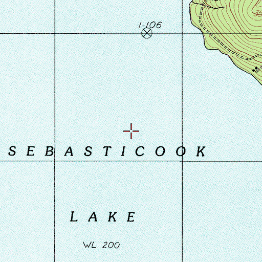 Topographic Map of Town of Newport, ME