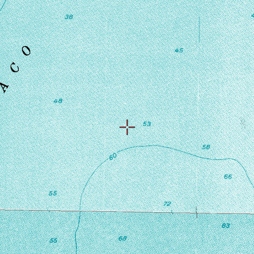 Topographic Map of Town of Old Orchard Beach, ME