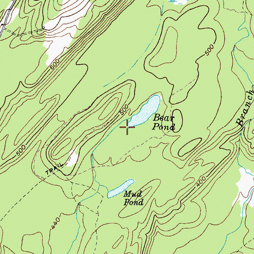Topographic Map of Town of Palermo, ME