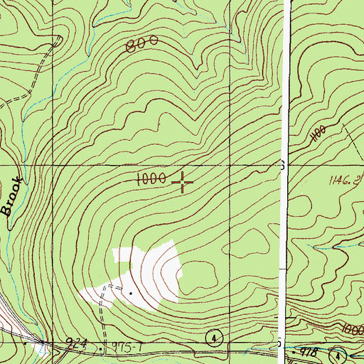 Topographic Map of Town of Phillips, ME