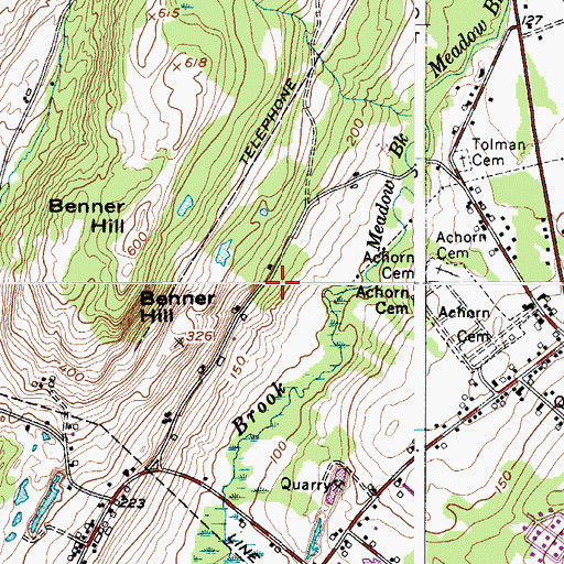 Topographic Map of City of Rockland, ME