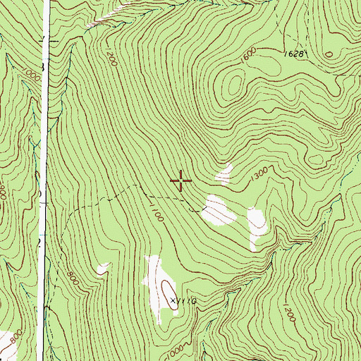 Topographic Map of Town of Rumford, ME