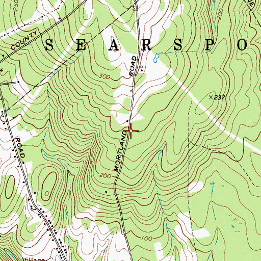 Topographic Map of Town of Searsport, ME