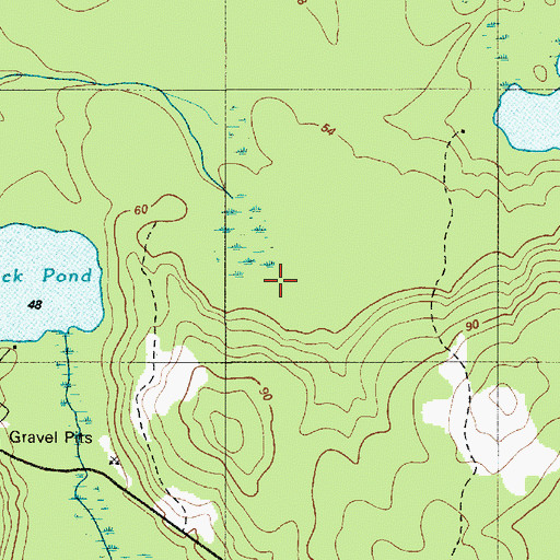 Topographic Map of Town of Sedgwick, ME