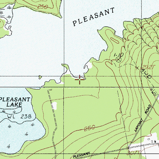 Topographic Map of Town of Stetson, ME