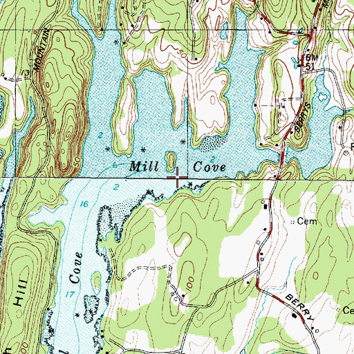 Topographic Map of Town of West Bath, ME