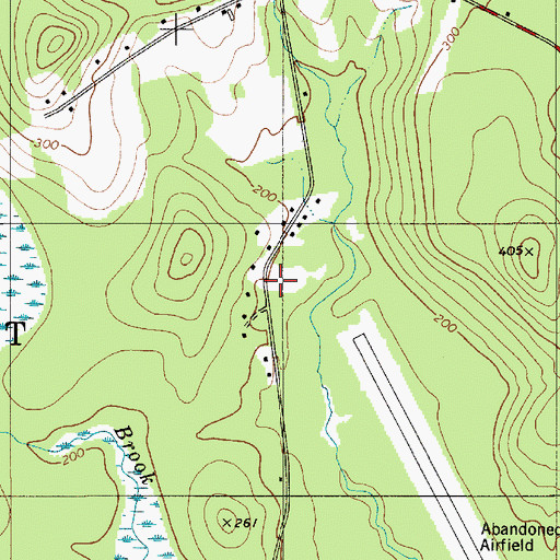 Topographic Map of Town of Winterport, ME