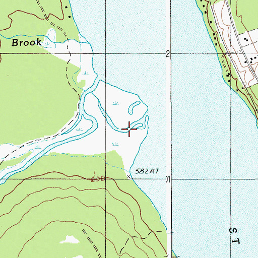 Topographic Map of Plantation of Winterville, ME