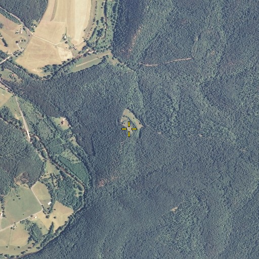 Aerial/Satellite Image of Bells Hill, MD