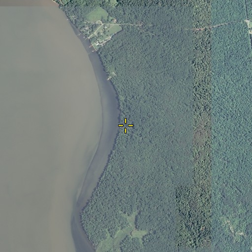 Aerial/Satellite Image of Blue Banks, MD