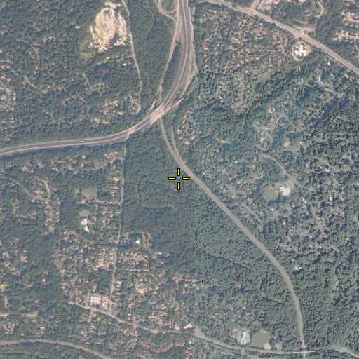 Aerial/Satellite Image of Booze Creek, MD