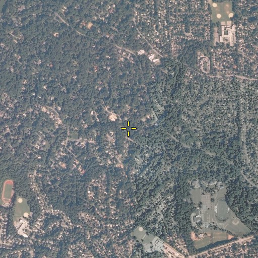 Aerial/Satellite Image of Bulls Run, MD
