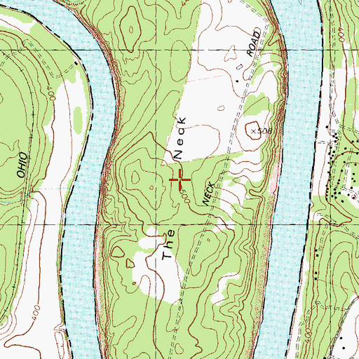 Topographic Map of Chesapeake and Ohio Canal National Historical Park, MD