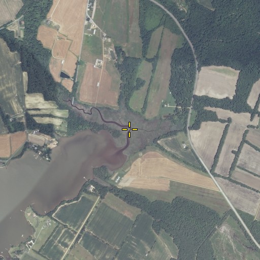 Aerial/Satellite Image of Ditchley Prong, MD