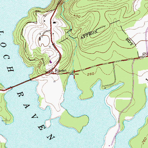 Topographic Map of Fitzhugh Run, MD