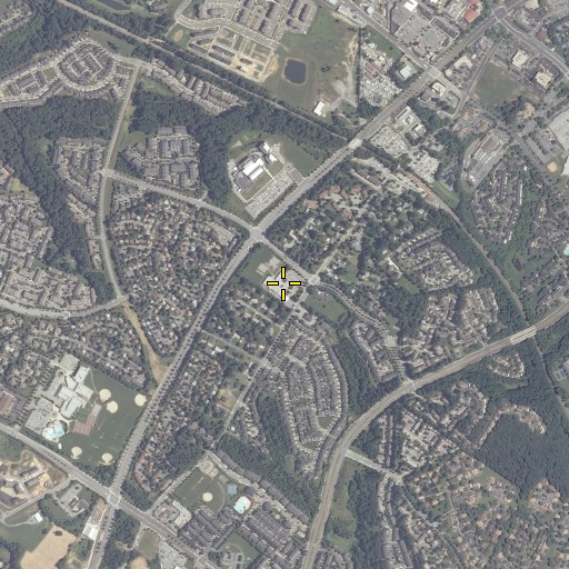 Aerial/Satellite Image of Germantown Elementary School, MD