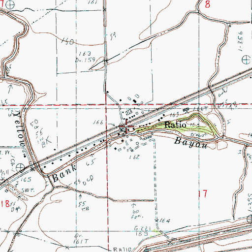 Topographic Map of Ratio, AR