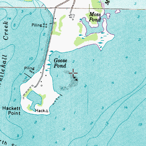 Topographic Map of Goose Pond, MD