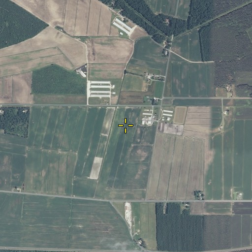 Aerial/Satellite Image of Hamlin Ditch, MD