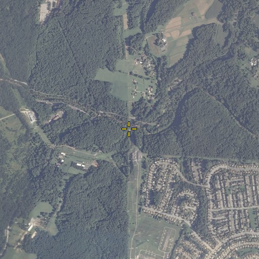 Aerial/Satellite Image of Jennifer Branch, MD