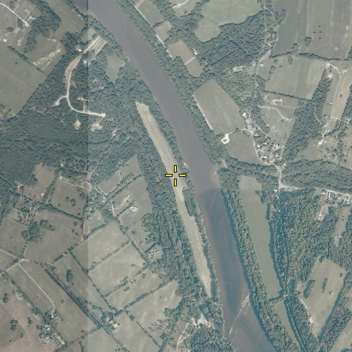 Aerial/Satellite Image of Knott Island, MD