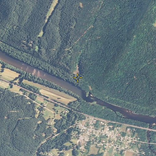 Aerial/Satellite Image of Long Hollow, MD