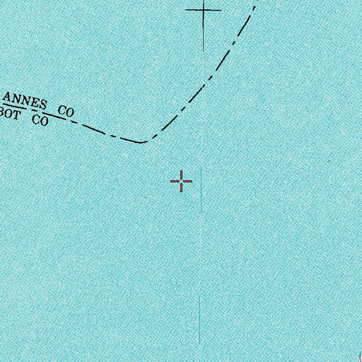 Topographic Map of Miles River, MD
