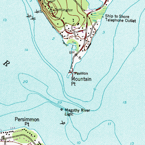 Topographic Map of Mountain Point, MD