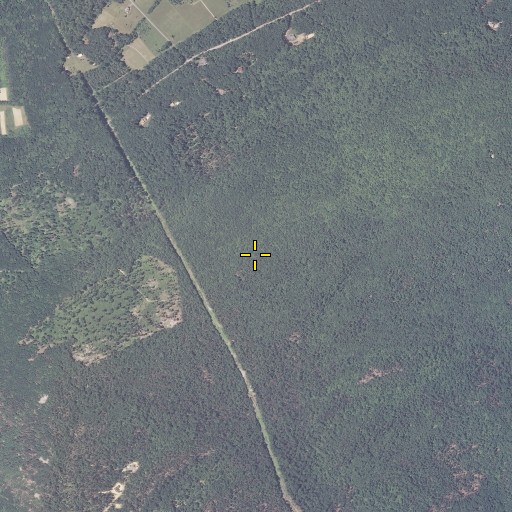 Aerial/Satellite Image of Piney Mountain, MD