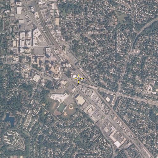 Aerial/Satellite Image of Saint Marys School, MD