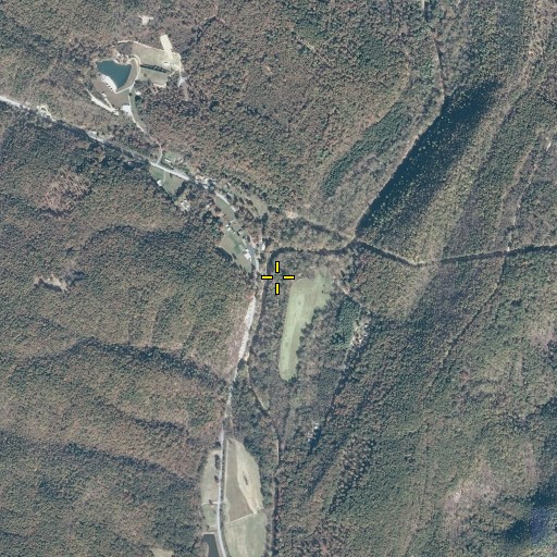 Aerial/Satellite Image of Sawpit Run, MD