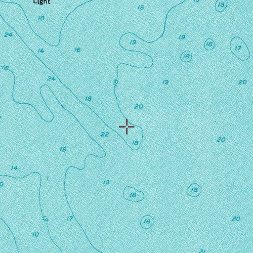 Topographic Map of Severn River, MD