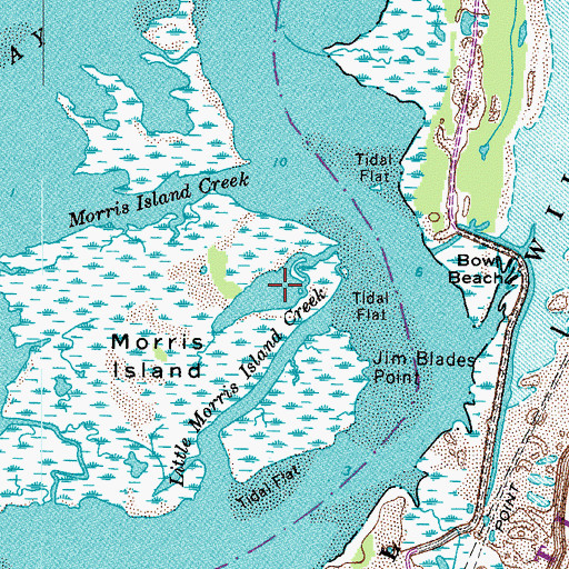 Topographic Map of Silver Lake, VA