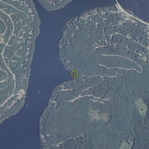Aerial/Satellite Image of Smith Run, MD