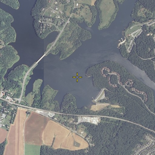 Aerial/Satellite Image of Tenmile Creek, MD