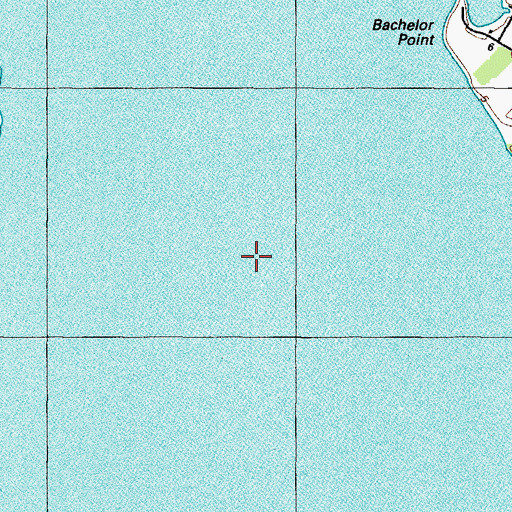 Topographic Map of Tred Avon River, MD