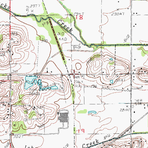 Topographic Map of Unity, AR