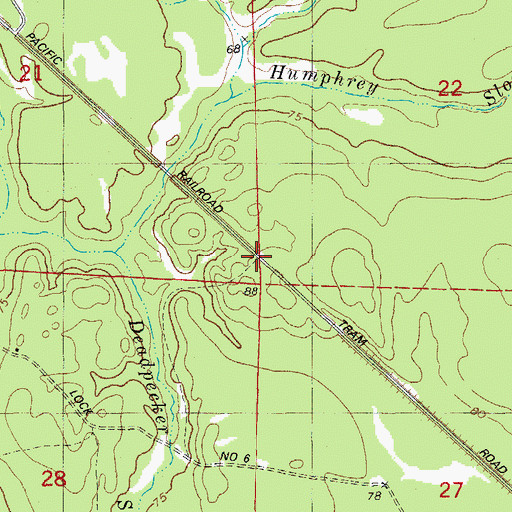 Topographic Map of Venice, AR