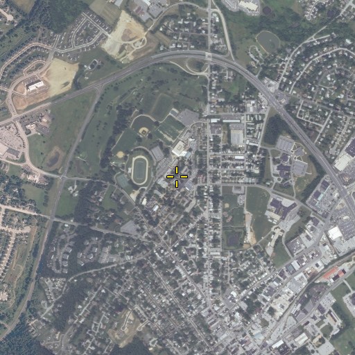 Aerial/Satellite Image of McDaniel College, MD