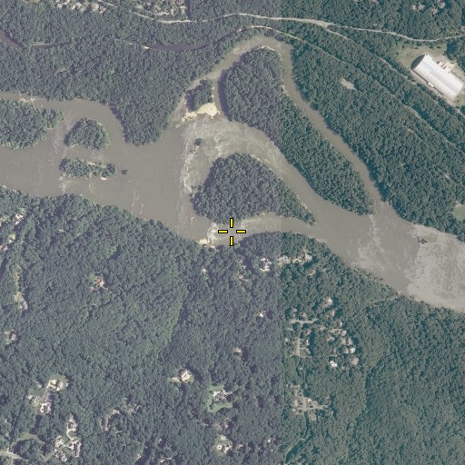 Aerial/Satellite Image of Yellow Falls, MD