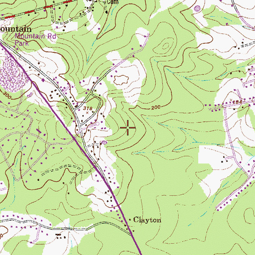Topographic Map of Joppatowne, MD