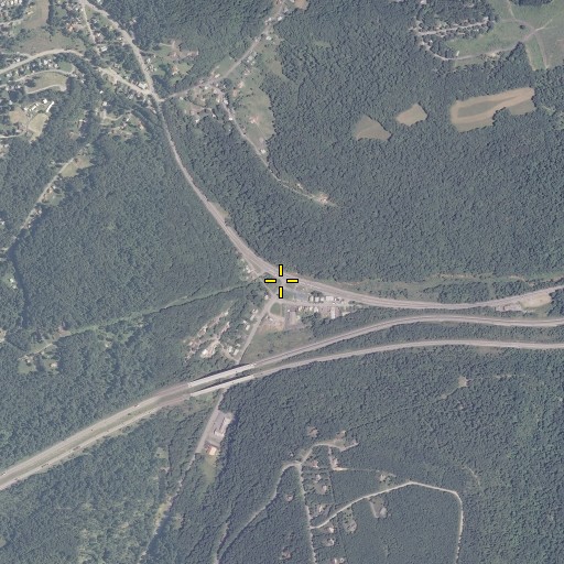 Aerial/Satellite Image of Preston Run, MD